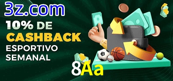 10% de bônus de cashback na 8Aa